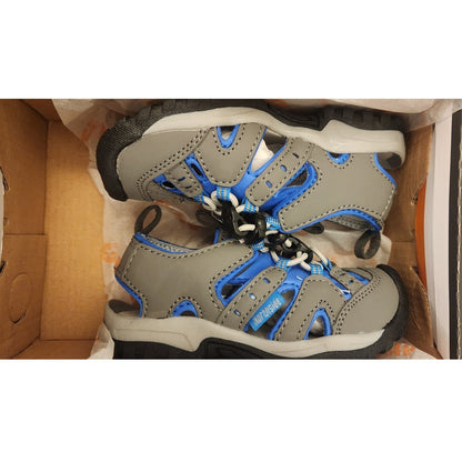 Northside Burke II Toddler Size 8 Sport Sandals Gray Blue Water Shoes NIB