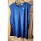 Nike Dri-Fit Sleeveless Training Shirt Tank Top Blue Black Men's Size XXL