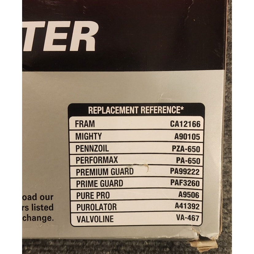 Champ AF12166 Engine Air Filter Replaces FRAM CA12166 Purolator A41392 GM 3.6L