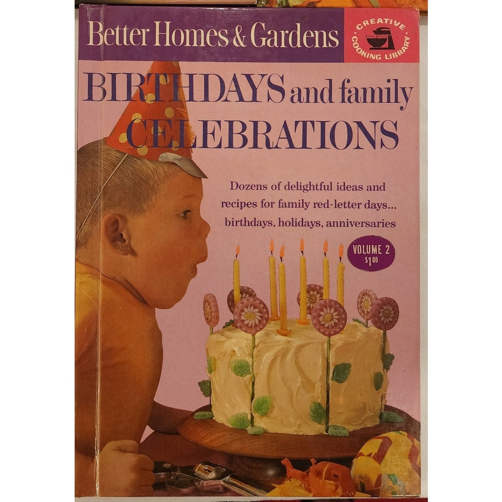 Better Homes & Gardens Vintage Cookbook Set Lot of 5 Hardcovers