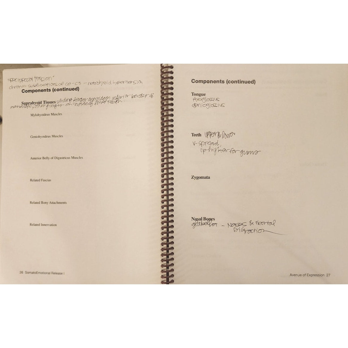 Upledger Therapy Study Guide Lot of 3 – CST II, SER I, SR I Manuals