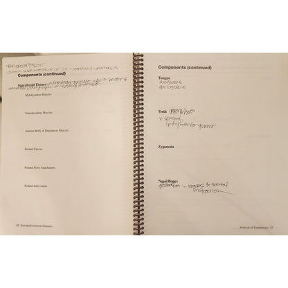 Upledger Therapy Study Guide Lot of 3 – CST II, SER I, SR I Manuals