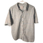 Goodfellow Co Mens XXL Short Sleeve Button Down Shirt Green Blue Plaid