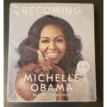Becoming Michelle Obama Audiobook CD - Read By Author- First Lady U.S. President