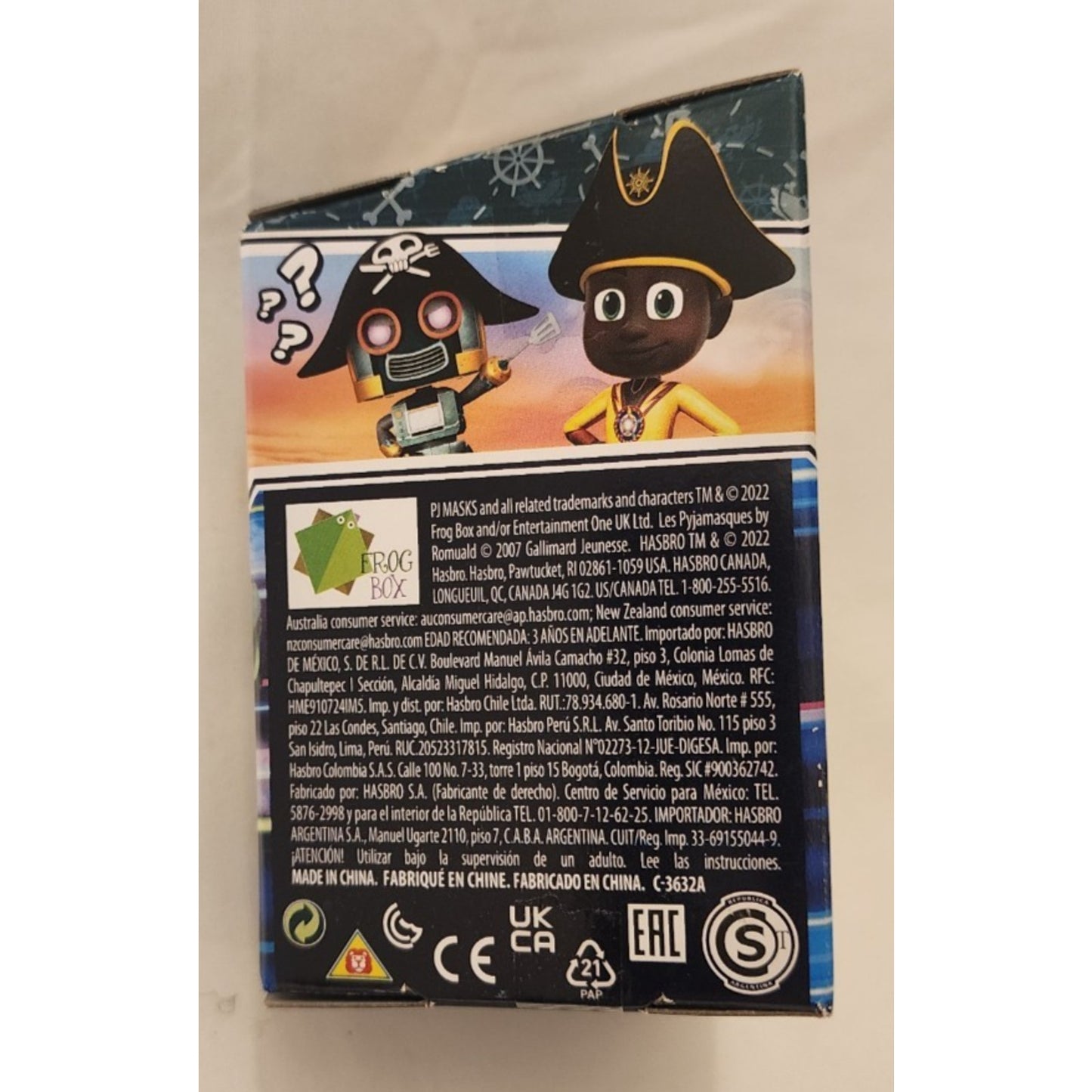 Lot of 3 -PJ Masks -Pirate Power Figures- Surprise Blind Box Set Series- Hasbro