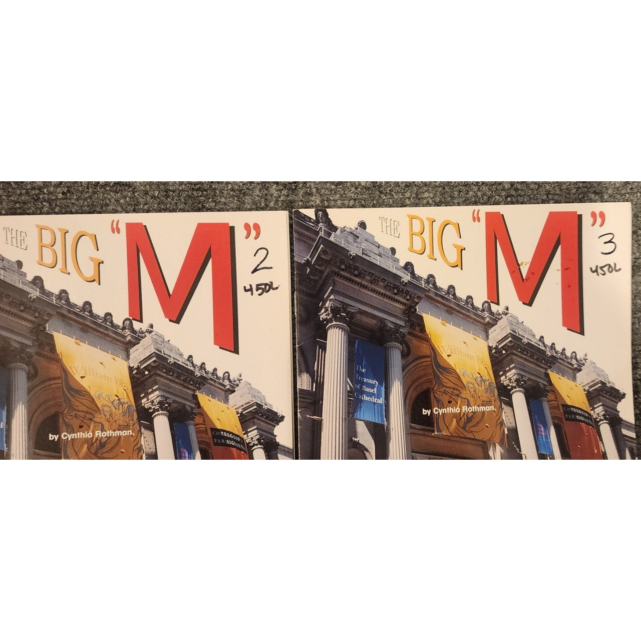 Lot of 4 The Big M Cynthia Rothman Scholastic Guided Reading Reader 450L Book