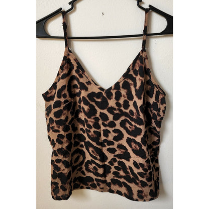 Cheeta/Animal Print - camisole top - Girls size 5