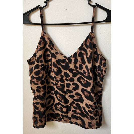 Cheeta/Animal Print - camisole top - Girls size 5