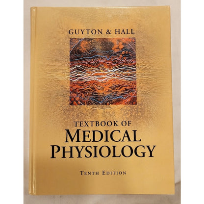 Guyton & Hall Textbook of Medical Physiology 10th Edition Hardcover