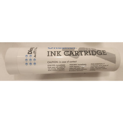 DIAGRAPH ONESHOT SIBLK FI802 Black Ink Stencil Roller Cartridges – 12 Pack