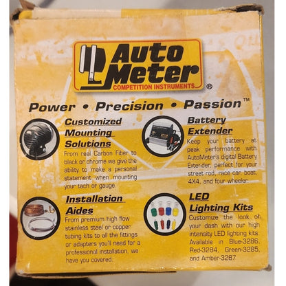 New AutoMeter 2604 Z-Series Mechanical Oil Pressure Gauge 2-1/16 52mm 0-100 PSI