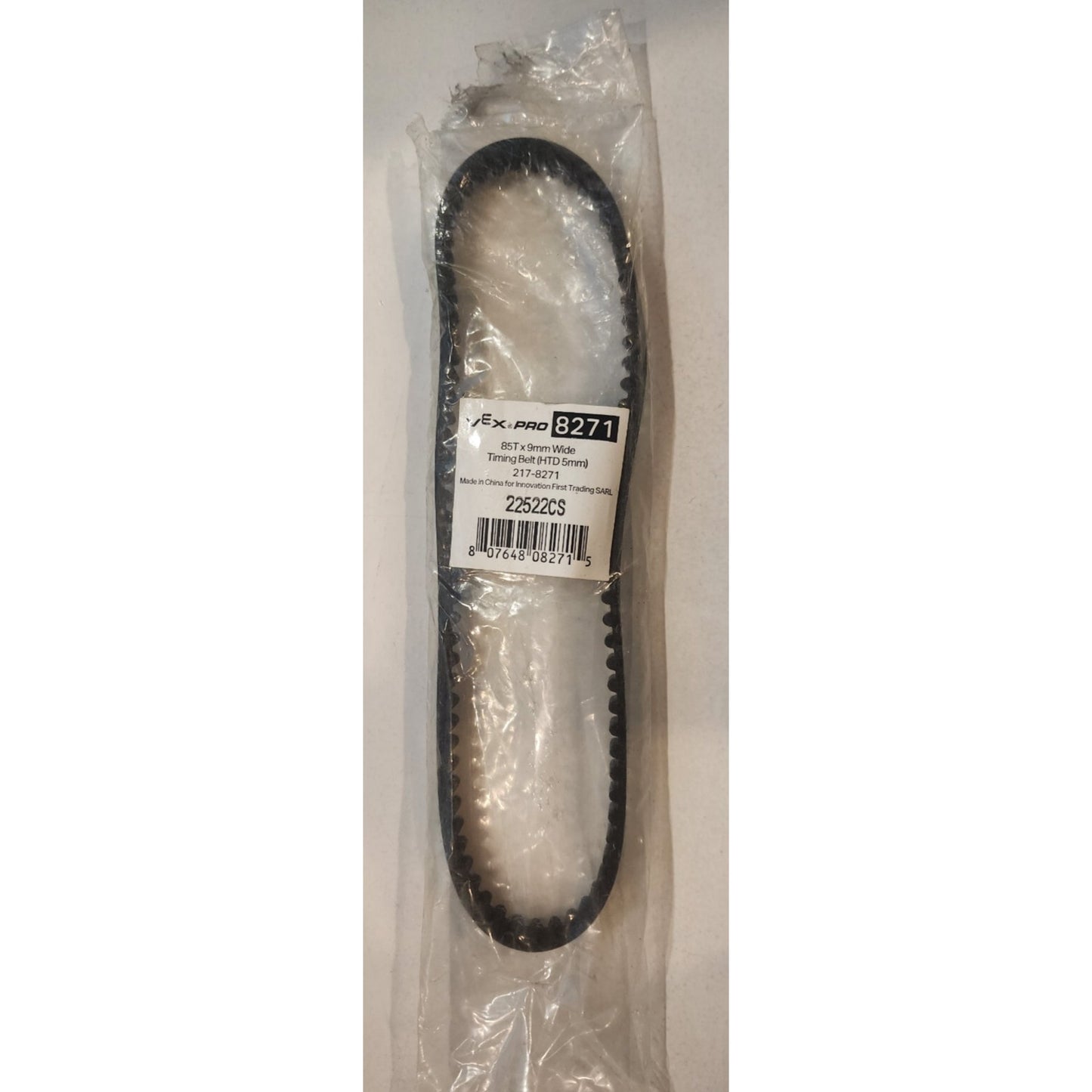 VEX PRO Robotics - 8271 - Timing Belt (HTD 5mm) -85Tx9mm Wide -217-8271 -22522CS
