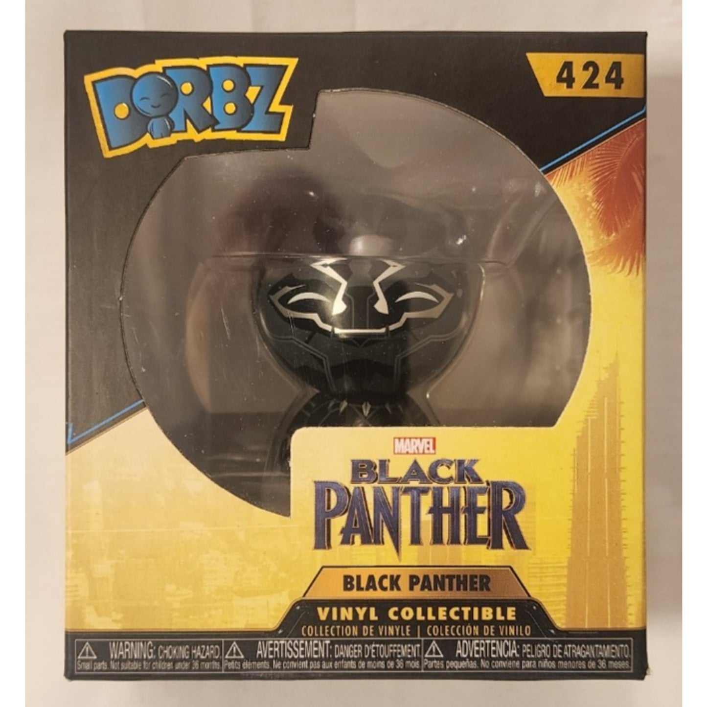 Funko Dorbz - Black Panther - #424 - Vinyl Collectible - Sealed