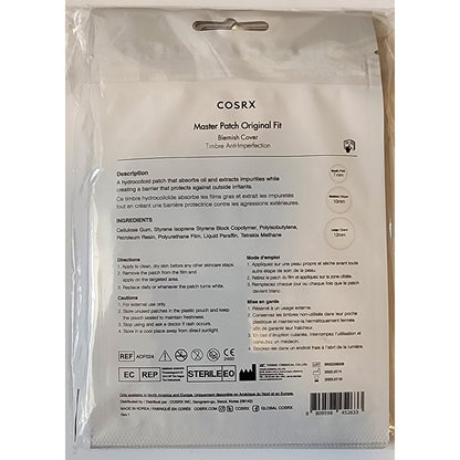 (COSRX)Master Patch Blemish Covers - 24 patches, 10 Packs - 240 Total
