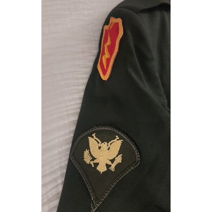 New US Army 41S Class A Service Jacket - 25th Aviation- DeRossi & Son - NOS Coat
