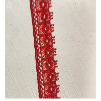 Vintage Wrights Native Textiles 1/2" Red Trimming Ribbon 300+ Yd Roll PATT 22250