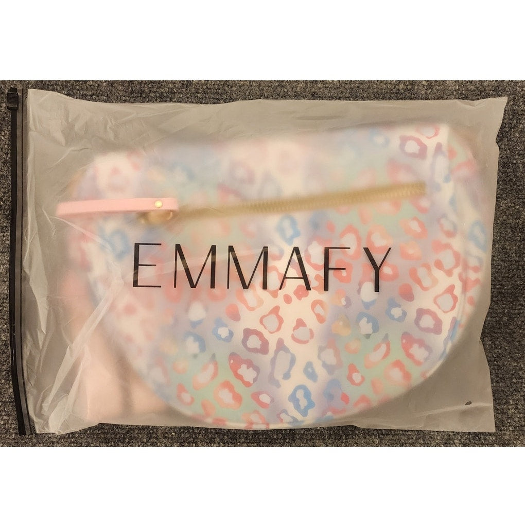 New EMMAFY Belt Bag Bum Bag Abstract Geometric Pattern Pouch Set