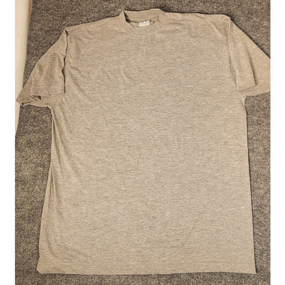 DR Dream USA Heavyweight Blank T Shirt Mens Size XL Gray Short Sleeve Crewneck