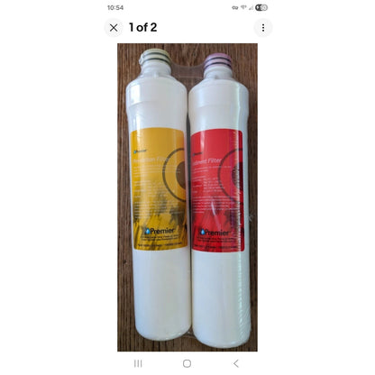Watts Premier RO Pure Filter Set: 105311 Sediment & 105351 Pre-Carbon