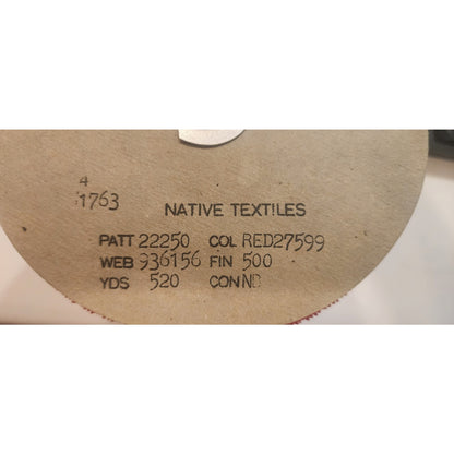 500+ Yards - RED Lace Trim - 1/2" - Native Textiles - #22250 - Red - Web 936156