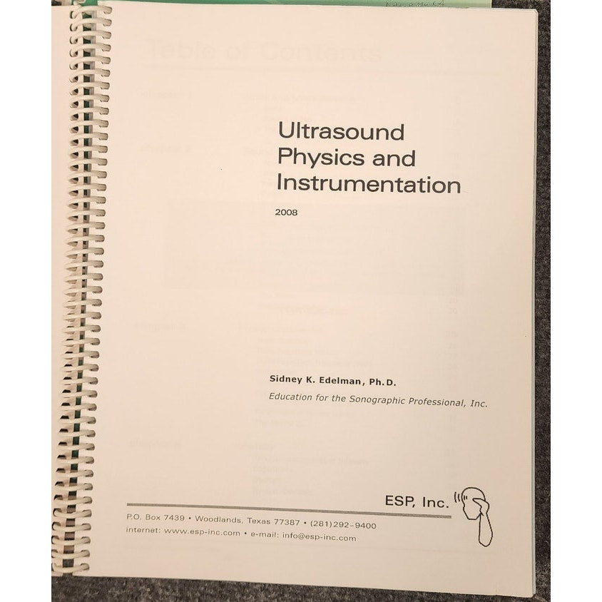 ESP Ultrasound Physics Board Review Workbooks Set Of 3 Edelman 2008 ARDMS SPI