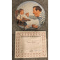 Vintage 1984 Edwin M Knowles Open Wide Collector Plate High Chair Father