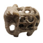 Vintage Soapstone Elephant in Elephant Figurine Hand Carved Openwork Puzzle 2"