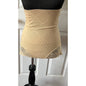 Tan High Waist Girdle with Lace front - t-back style - XXXL