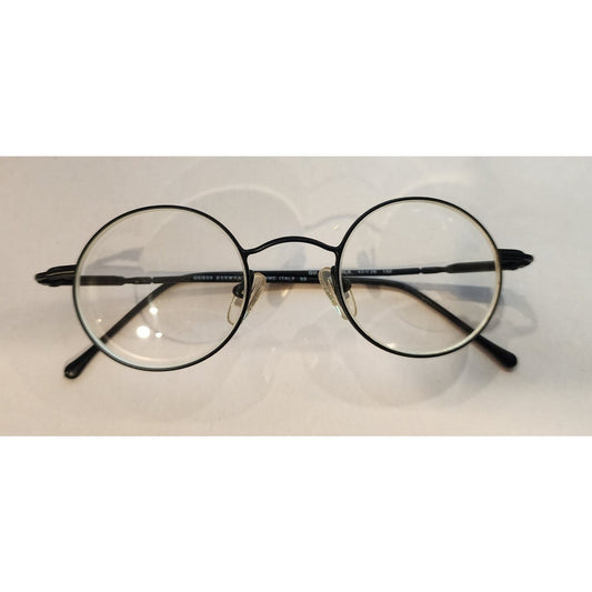 Guess Eyewear GU 532 BLK Designer Black Eyeglass Frames Italy 53-20-132