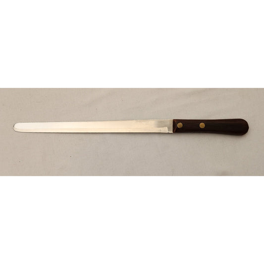 VINTAGE KUTMASTER Stainless Steel Bread Knife with Wooden Handle