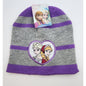 Disney Parks - Frozen Beenie Hat - Winter - Purple and Gray - One Size Fits Most