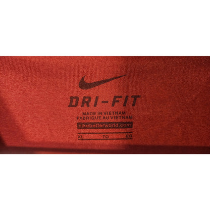 Nike Dri-FIT Alabama Crimson Tide Shirt Men's XL Crimson Red Script A T-Shirt