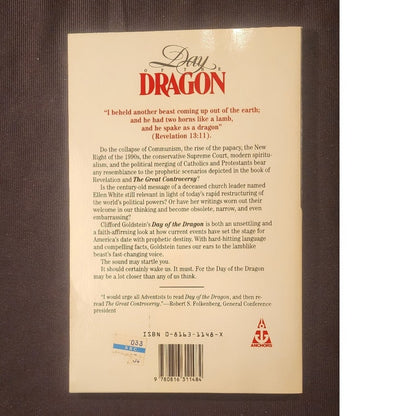 Day of the Dragon Clifford Goldstein Hardcover 1993 Pacific Press 081631148X