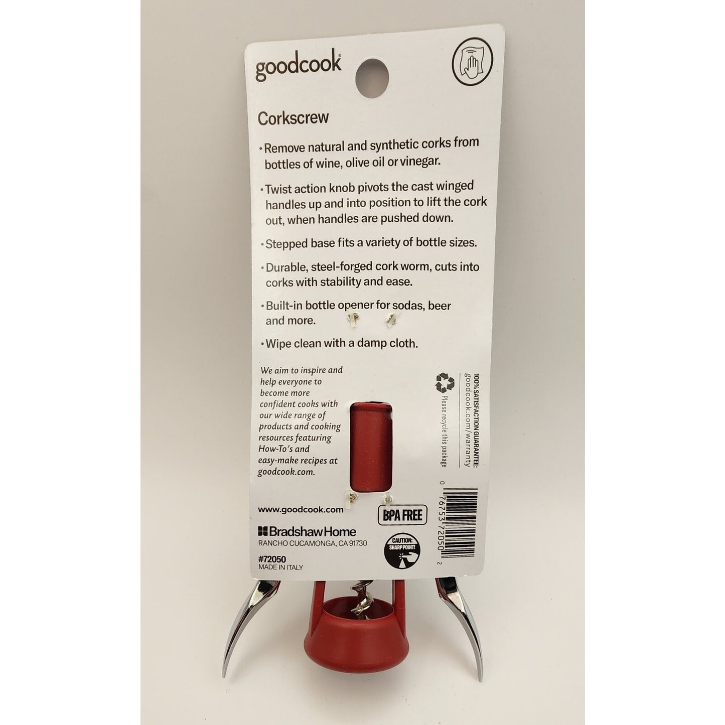 goodcook - PROfreshionals - Winged Corkscrew - Bottle Opener