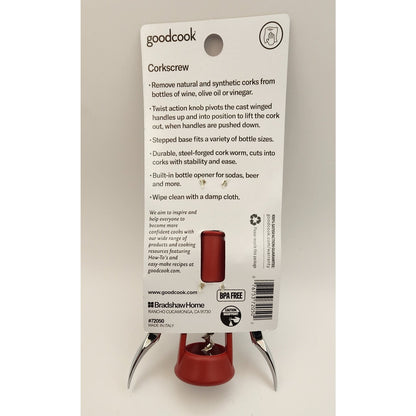 goodcook - PROfreshionals - Winged Corkscrew - Bottle Opener