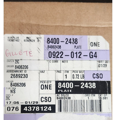 GM Genuine Instrument Panel Trim Plate Bezel Aegis 84002438 GMC Sierra 1500 HD