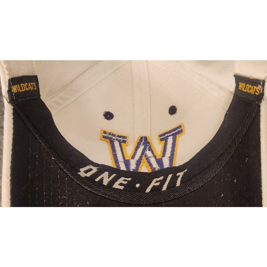 Weber State Wildcats Top Of The World Flex Fit Hat Signed Ron McBride Coach