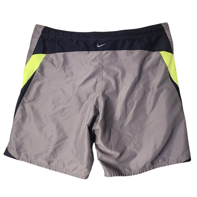 Nike Mens Swim Trunks Board Shorts Swimwear Trunks Mesh Lining Pockets Blue XXL
