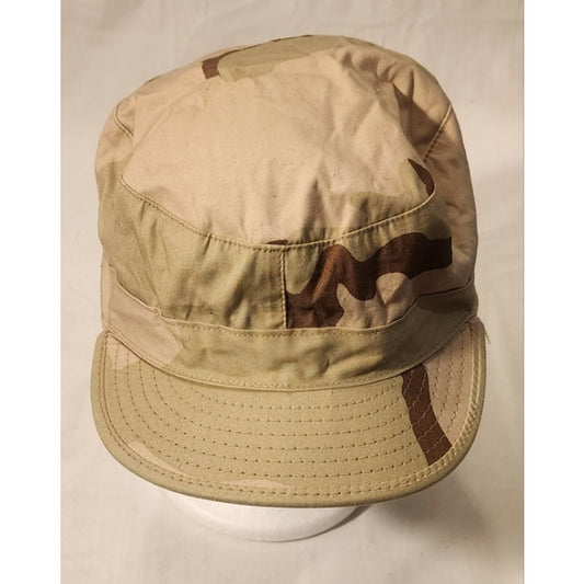 US Military Desert Camouflage Combat Cap Type II Class 2 Size 7 3/4