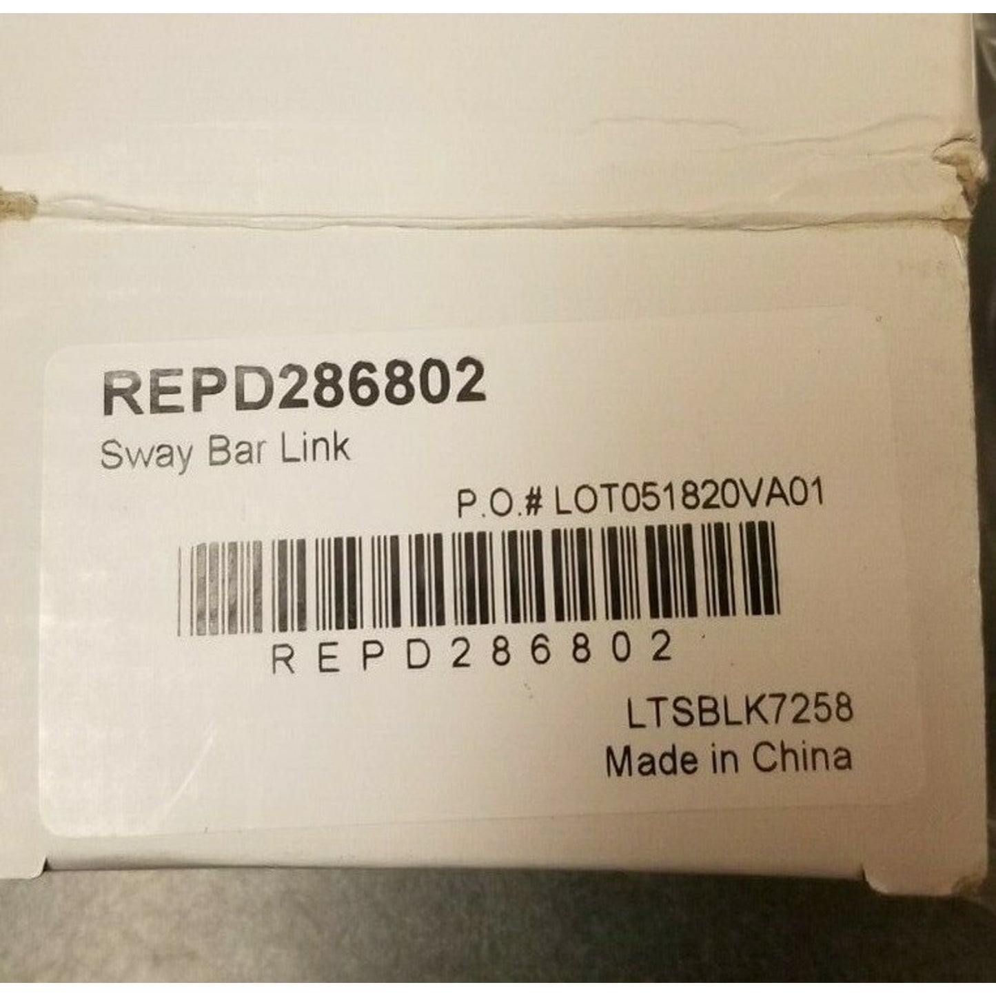 REPD 286802 - Front, Sway Bar Link for Chrysler Pacifica, Voyager, others