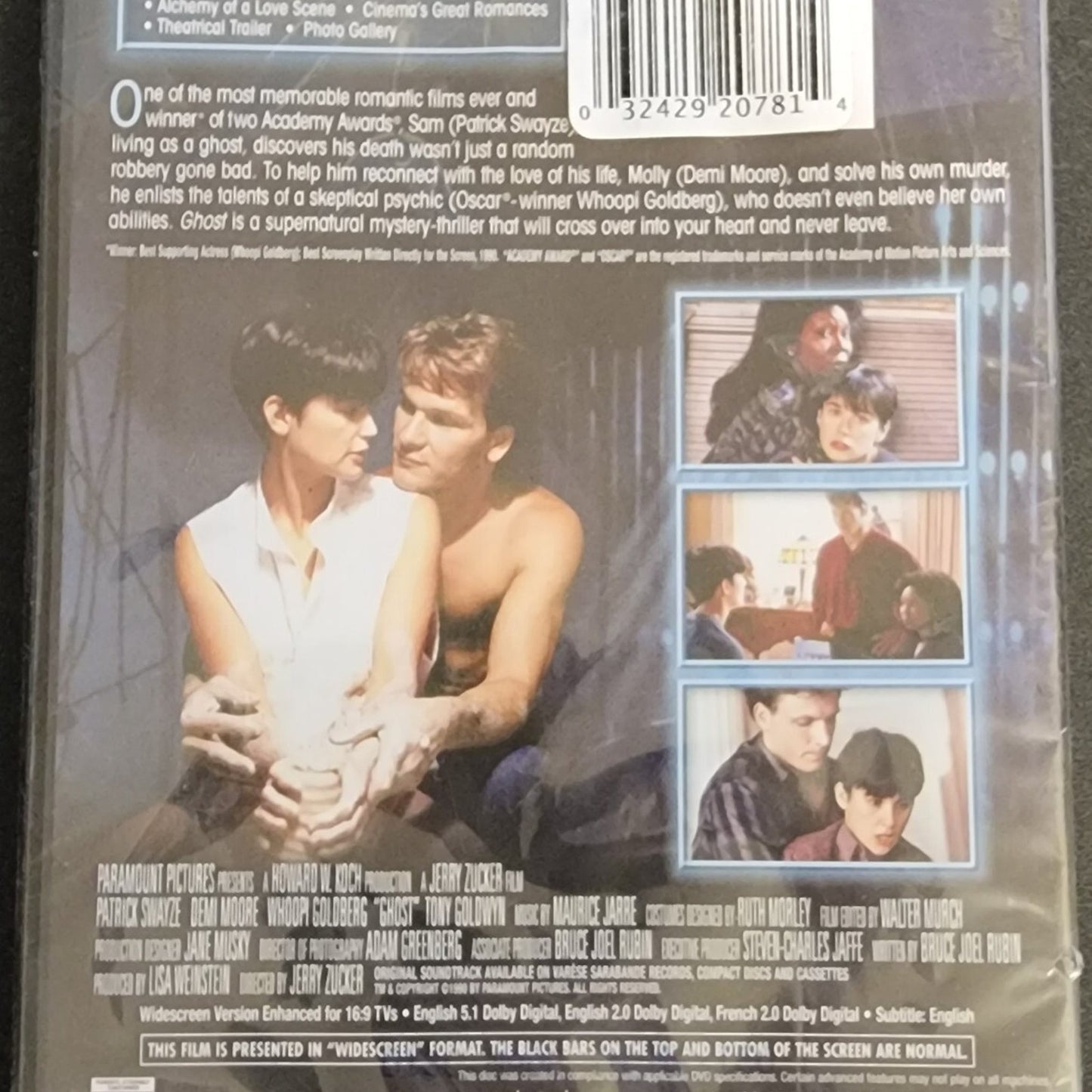 Ghost - DVD - 2007 - Special Collector's Edition - Widescreen -Free USA Shipping