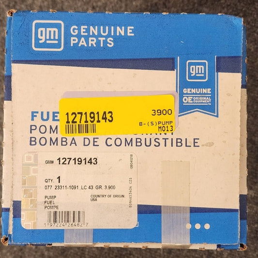 New OEM GM Chevy Camaro Express GMC Savana High Pressure Fuel Pump 12719143