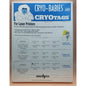 DB Cryo-Babies CryoTags Tube Laser Labels - 2.625 X 1 in -LCRY-1258 WHITE