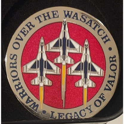 2012 Hill AFB Warriors Over the Wasatch Air Show Challenge Coin & Pin Set Utah