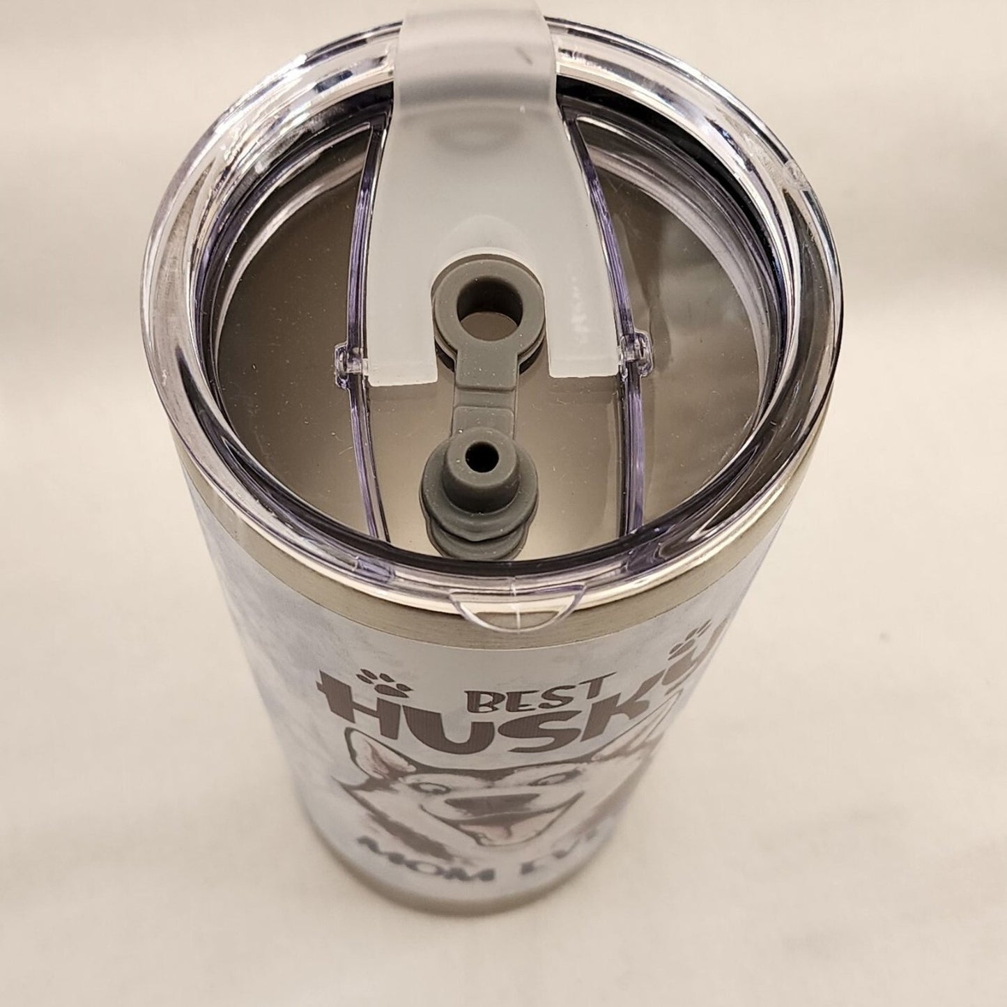 Best Husky Mom - Tumbler - 18 or 20 oz. Not sure. Really cute!