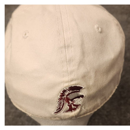 USC Trojans Top Of The World Flex Fit Hat Cap Size M L White Gold NCAA