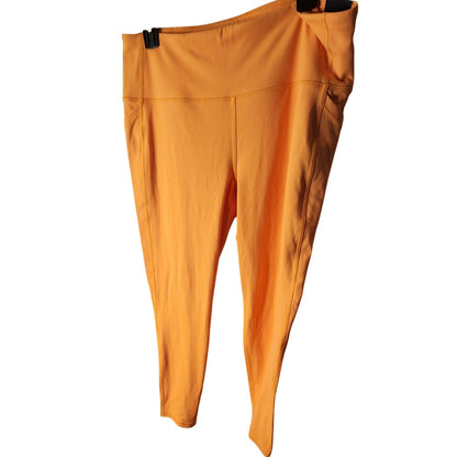 DSG Momentum High Rise 7/8 Leggings – XL – Orange – Side Pockets