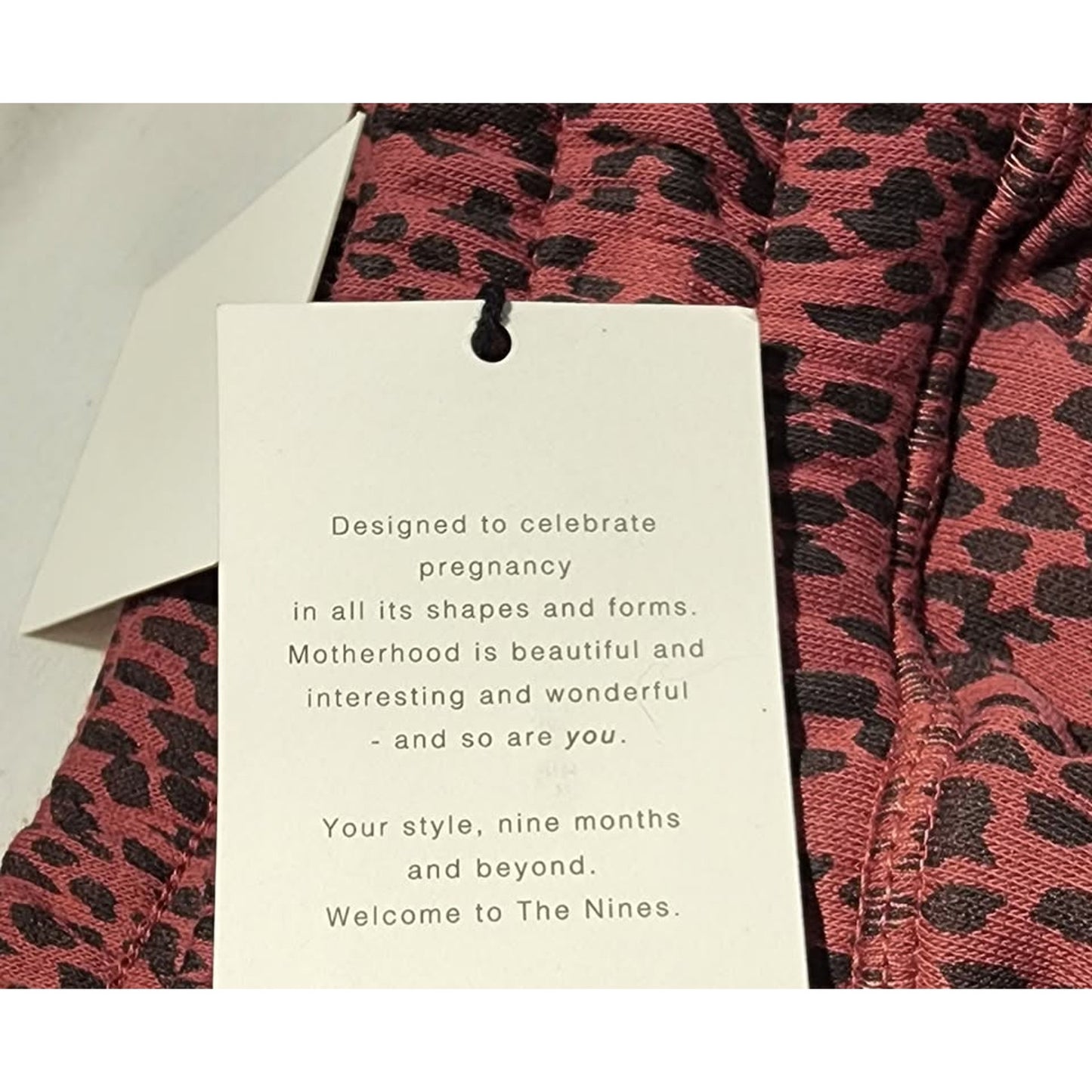 Maternity Sweat Pants by The Nines By Hatch - Berry Multi Colored-Small