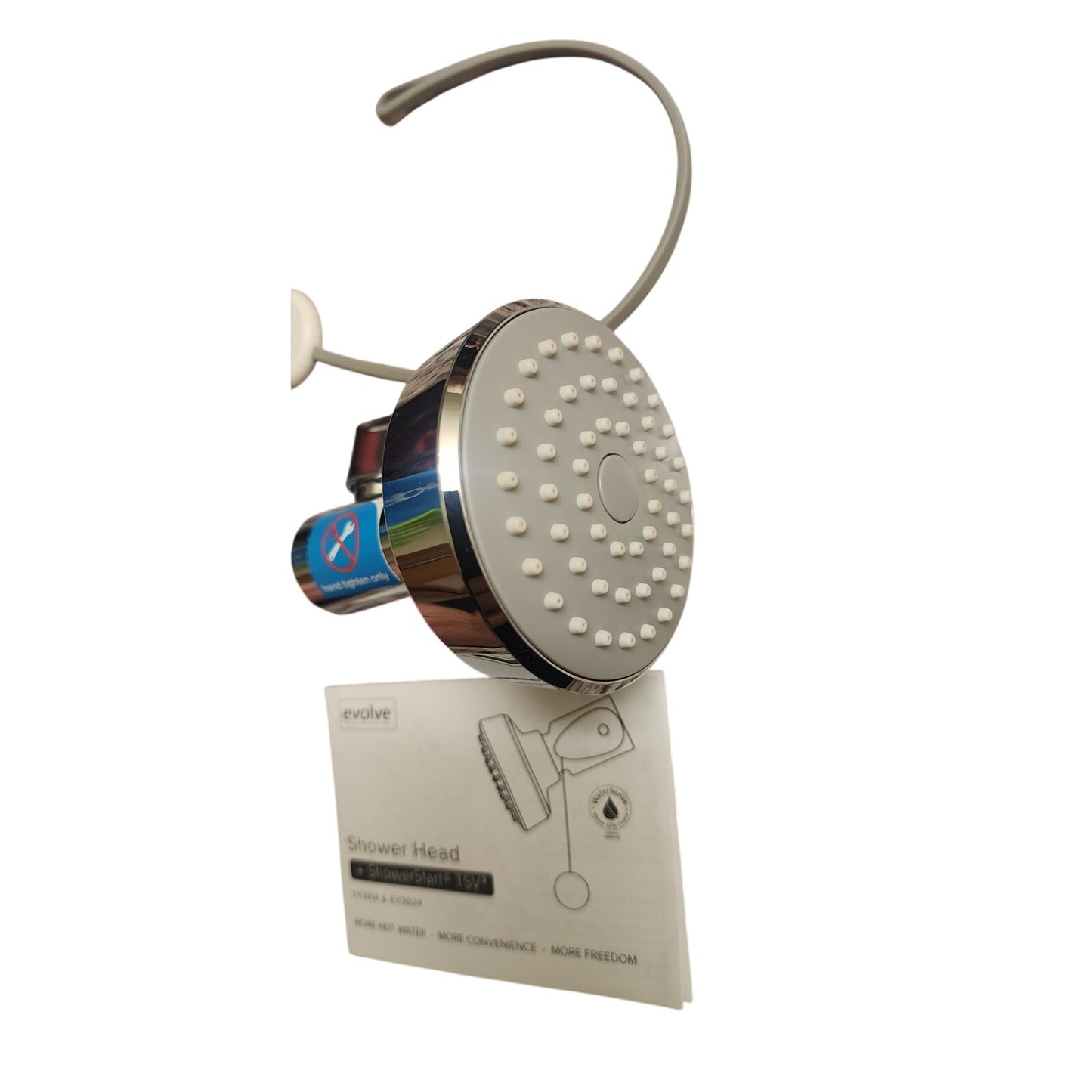 Evolve Single‑Function Shower Head with ShowerStart TSV – Water‑Saving Design