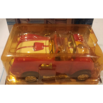 Vintage Riley Roadster Toy Car New In Original Package Yellowed Broken Plastic